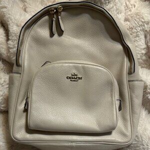Coach Court Backpack in Chalk